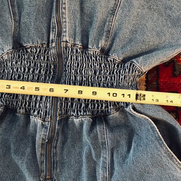 Steve Madden one piece denim jumpsuit Y2K Size Large - Picture 15 of 17